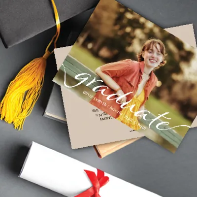 Graduation announcements and invites